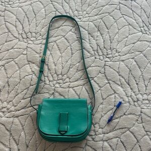 Banana Republic Vibrant Green Crossbody Bag